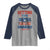 Funny Getting Star Spangled Hammered Since 1776 Raglan Shirt 4th of July Beers American Flag - Wonder Print Shop