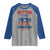 Funny Getting Star Spangled Hammered Since 1776 Raglan Shirt 4th of July Beers American Flag - Wonder Print Shop