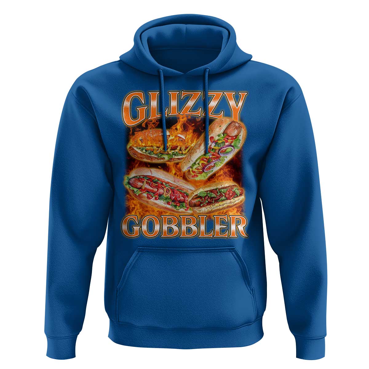 Funny Glizzy Gobbler Hoodie Glizzy Hot Dog Meme Hilarious