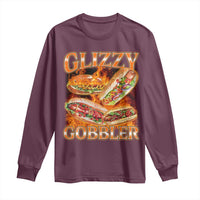 Funny Glizzy Gobbler Long Sleeve Shirt Glizzy Hot Dog Meme Hilarious