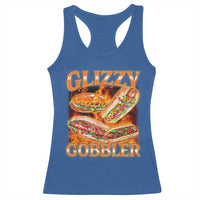 Funny Glizzy Gobbler Racerback Tank Top Glizzy Hot Dog Meme Hilarious