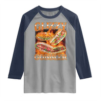 Funny Glizzy Gobbler Raglan Shirt Glizzy Hot Dog Meme Hilarious