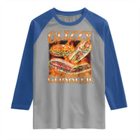 Funny Glizzy Gobbler Raglan Shirt Glizzy Hot Dog Meme Hilarious