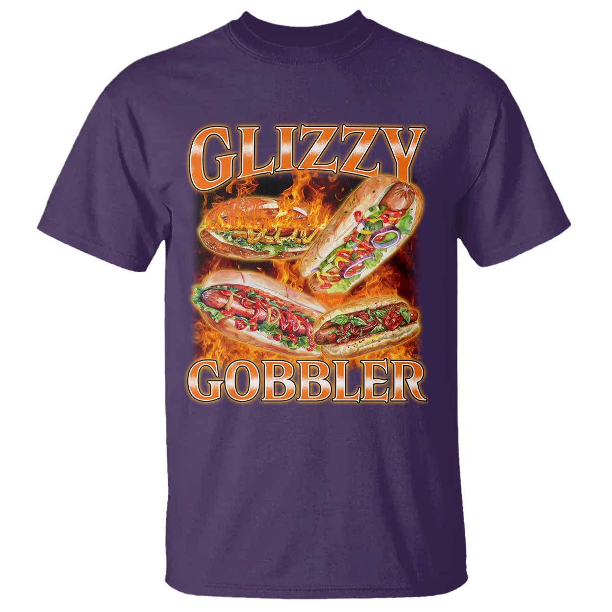 Funny Glizzy Gobbler T Shirt Glizzy Hot Dog Meme Hilarious