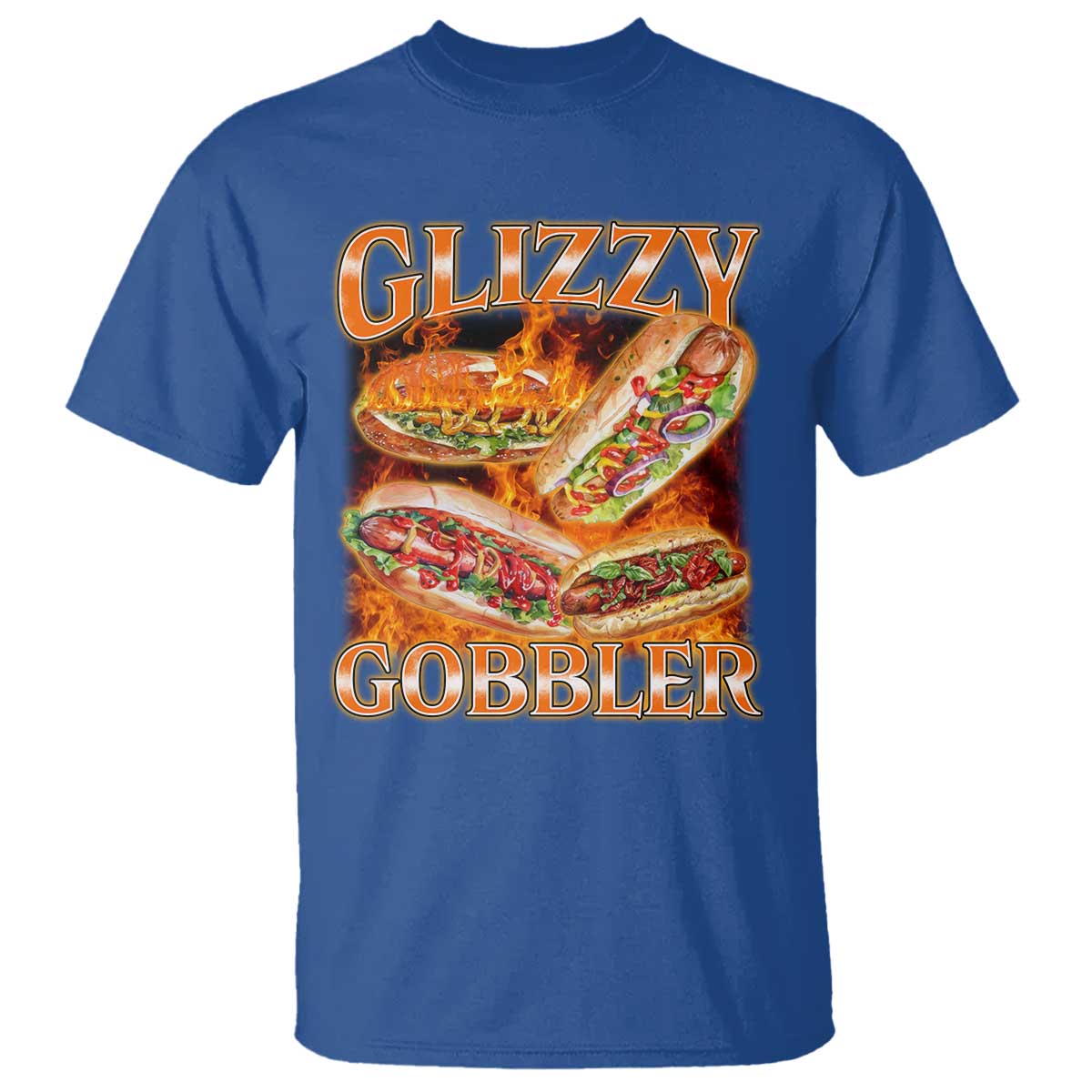 Funny Glizzy Gobbler T Shirt Glizzy Hot Dog Meme Hilarious