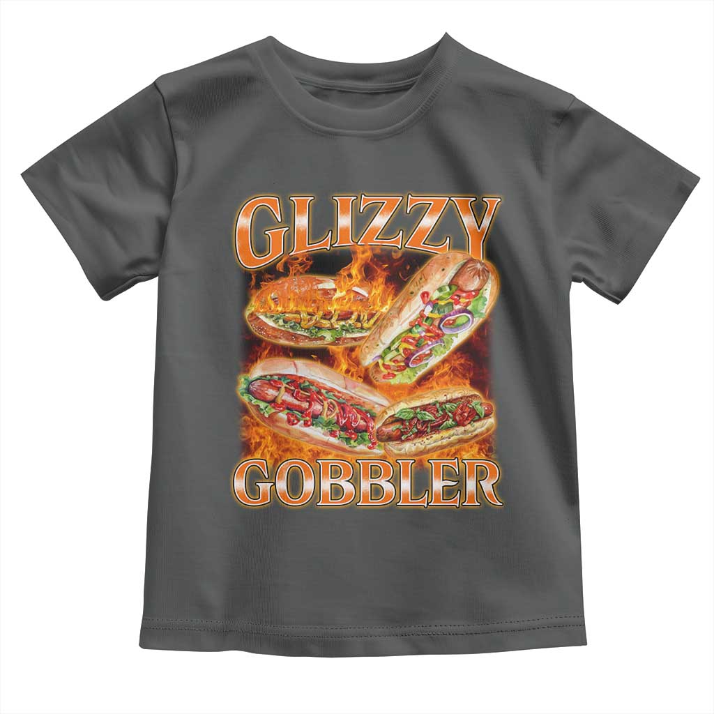 Funny Glizzy Gobbler Toddler T Shirt Glizzy Hot Dog Meme Hilarious