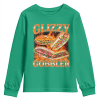 Funny Glizzy Gobbler Youth Sweatshirt Glizzy Hot Dog Meme Hilarious