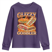 Funny Glizzy Gobbler Youth Sweatshirt Glizzy Hot Dog Meme Hilarious