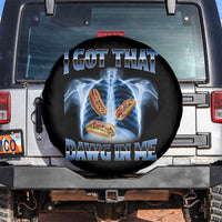 Funny Hot Dog Meme Spare Tire Cover I Got That Dawg In Me Hotdog Xray Humor