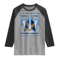 Funny Hot Dog Meme Raglan Shirt I Got That Dawg In Me Hotdog Xray Humor