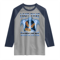 Funny Hot Dog Meme Raglan Shirt I Got That Dawg In Me Hotdog Xray Humor