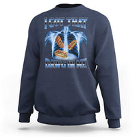 Funny Hot Dog Meme Sweatshirt I Got That Dawg In Me Hotdog Xray Humor