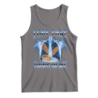 Funny Hot Dog Meme Tank Top I Got That Dawg In Me Hotdog Xray Humor