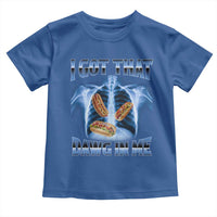 Funny Hot Dog Meme Toddler T Shirt I Got That Dawg In Me Hotdog Xray Humor