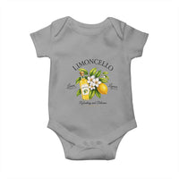 Italian Summer Limoncello Lemon Liqueur Amalfi Italy Baby Onesie