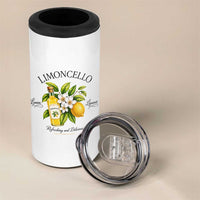 Italian Summer Limoncello Lemon Liqueur Amalfi Italy 4 in 1 Can Cooler Tumbler