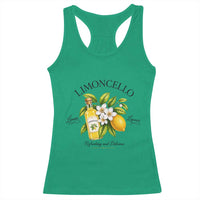 Italian Summer Limoncello Lemon Liqueur Amalfi Italy Racerback Tank Top
