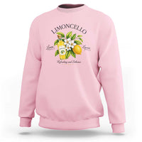 Italian Summer Limoncello Lemon Liqueur Amalfi Italy Sweatshirt