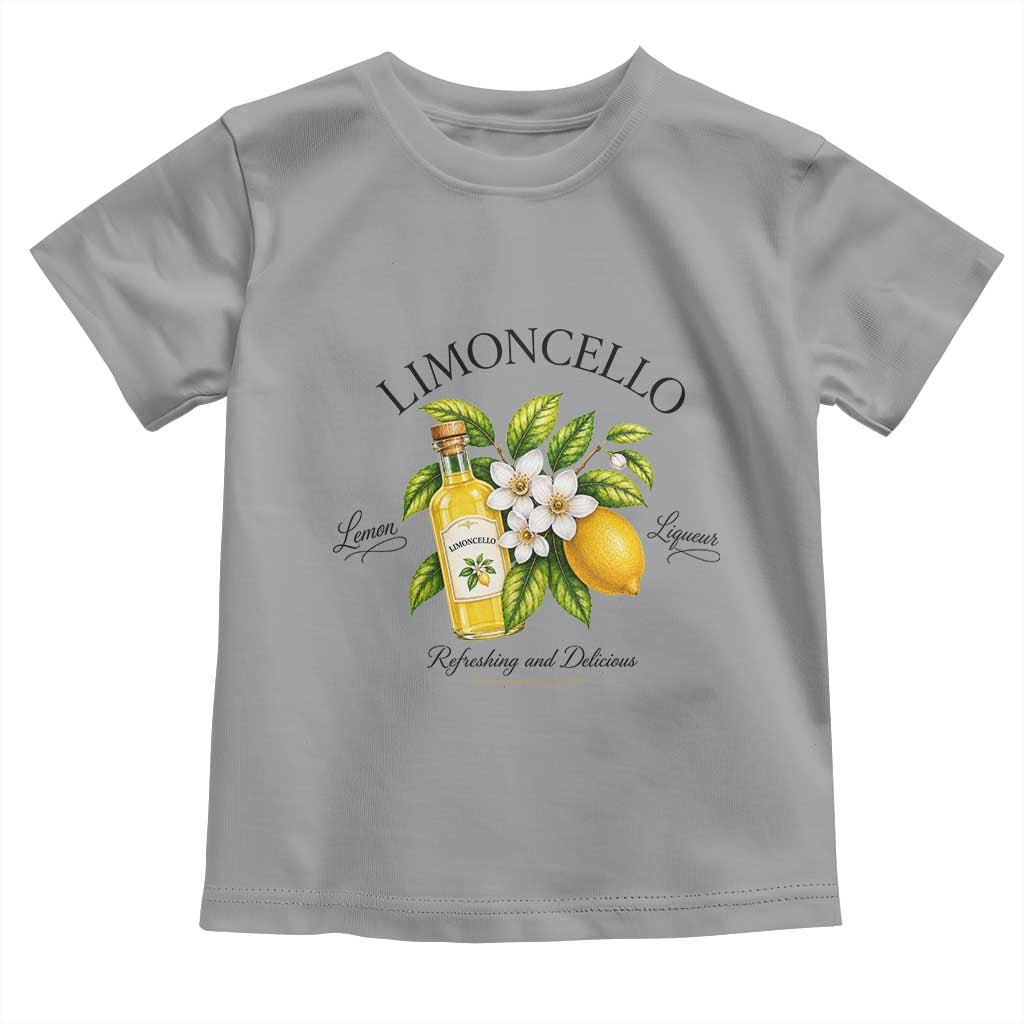 Italian Summer Limoncello Lemon Liqueur Amalfi Italy Toddler T Shirt