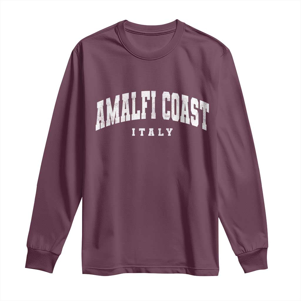 Amalfi Coast Italy Vintage Travel Souvenirs Long Sleeve Shirt