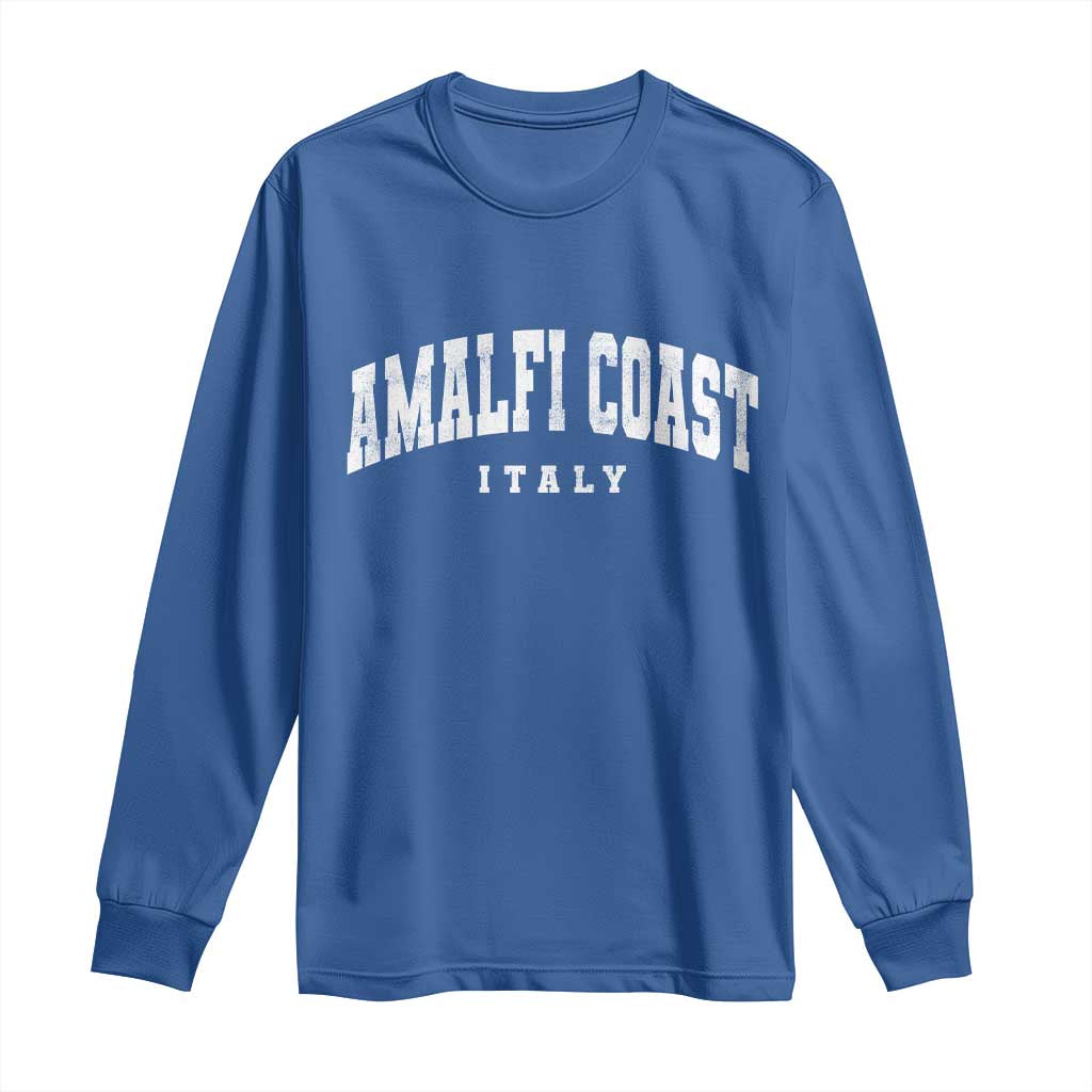 Amalfi Coast Italy Vintage Travel Souvenirs Long Sleeve Shirt