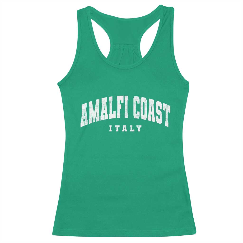 Amalfi Coast Italy Vintage Travel Souvenirs Racerback Tank Top
