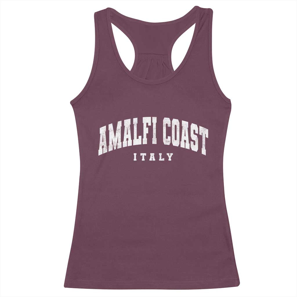 Amalfi Coast Italy Vintage Travel Souvenirs Racerback Tank Top