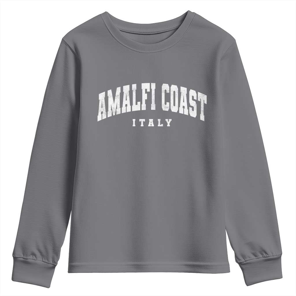 Amalfi Coast Italy Vintage Travel Souvenirs Youth Sweatshirt