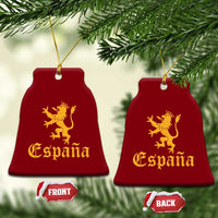 Espana Spain Lion Symbol Spanish Spaniard Pride Ceramic Ornament