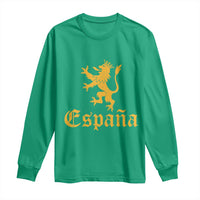 Espana Spain Lion Symbol Spanish Spaniard Pride Long Sleeve Shirt