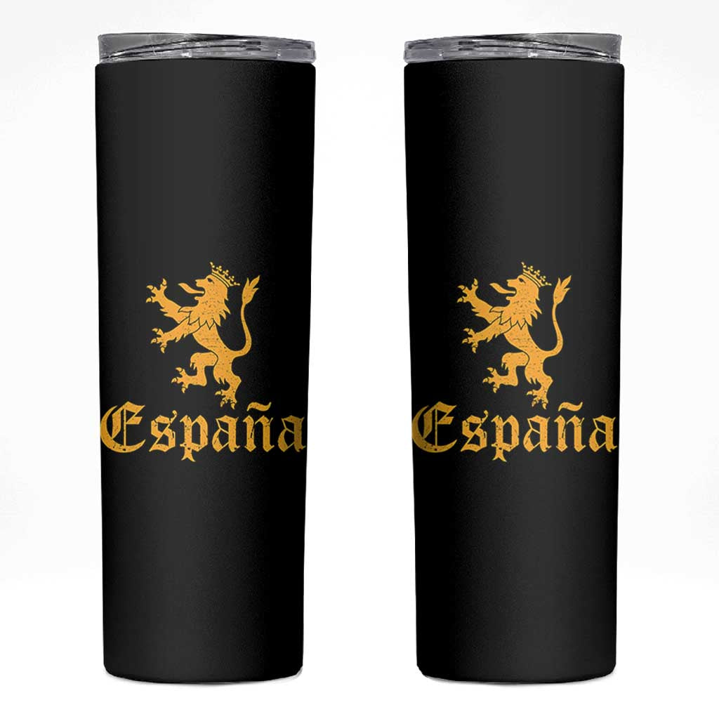 Espana Spain Lion Symbol Spanish Spaniard Pride Skinny Tumbler