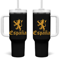 Espana Spain Lion Symbol Spanish Spaniard Pride Tumbler With Handle