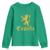 Espana Spain Lion Symbol Spanish Spaniard Pride Youth Sweatshirt