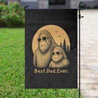 Vintage Best Dad Ever Bigfoot Papa Fathers Day Garden Flag