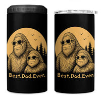 Vintage Best Dad Ever Bigfoot Papa Fathers Day 4 in 1 Can Cooler Tumbler