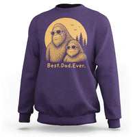 Vintage Best Dad Ever Bigfoot Papa Fathers Day Sweatshirt