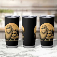 Vintage Best Dad Ever Bigfoot Papa Fathers Day Tumbler Cup