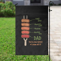 Grill Dad Garden Flag You're The Rarest of Them All BBQ Father