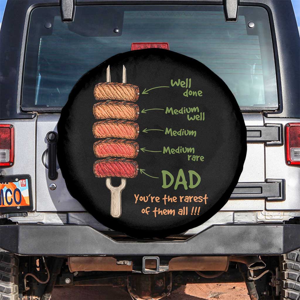 Grill Dad Spare Tire Cover You're The Rarest of Them All BBQ Father