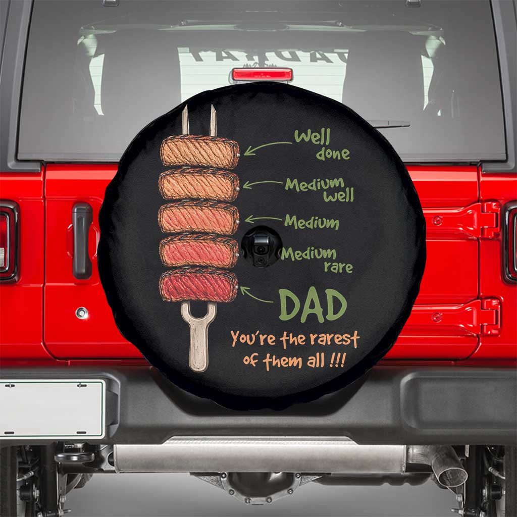 Grill Dad Spare Tire Cover You're The Rarest of Them All BBQ Father