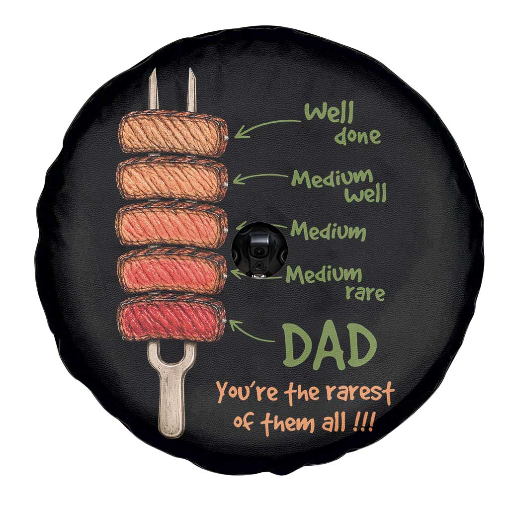 Grill Dad Spare Tire Cover You're The Rarest of Them All BBQ Father