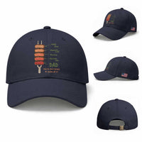 Grill Dad Baseball Cap You're The Rarest of Them All BBQ Father