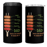Grill Dad 4 in 1 Can Cooler Tumbler You're The Rarest of Them All BBQ Father