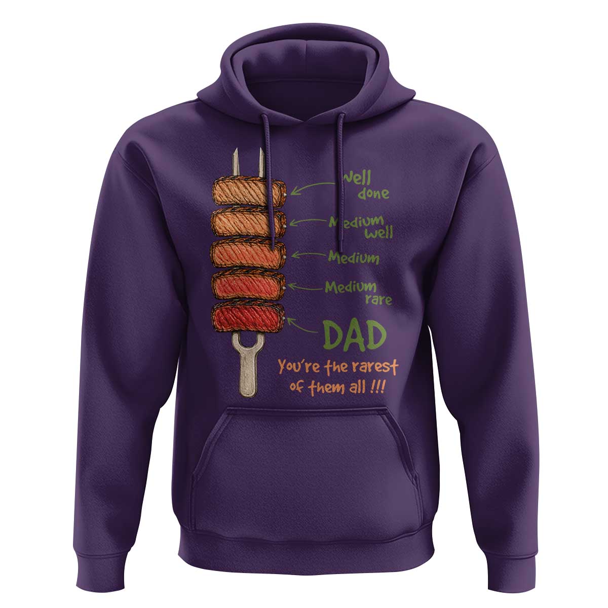 Grill Dad Hoodie You're The Rarest of Them All BBQ Father