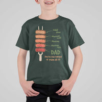 Grill Dad T Shirt For Kid You're The Rarest of Them All BBQ Father