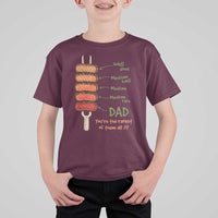 Grill Dad T Shirt For Kid You're The Rarest of Them All BBQ Father