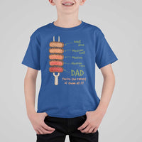 Grill Dad T Shirt For Kid You're The Rarest of Them All BBQ Father