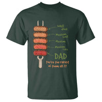 Grill Dad T Shirt You're The Rarest of Them All BBQ Father