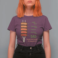 Grill Dad T Shirt For Women You're The Rarest of Them All BBQ Father