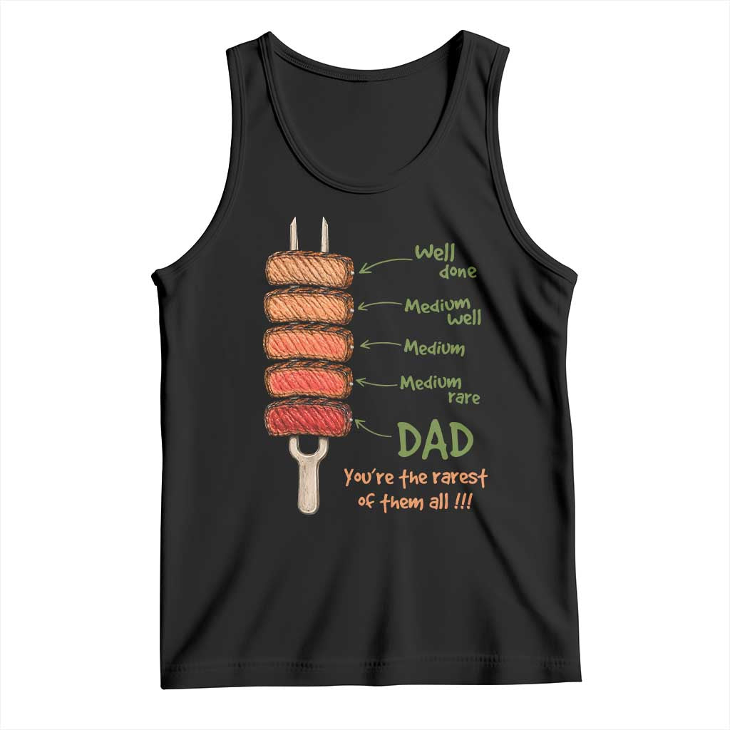 Grill Dad Tank Top You're The Rarest of Them All BBQ Father